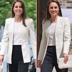 ZARA Inverted Lapel Long Blazer 2180/701 - Great Condition